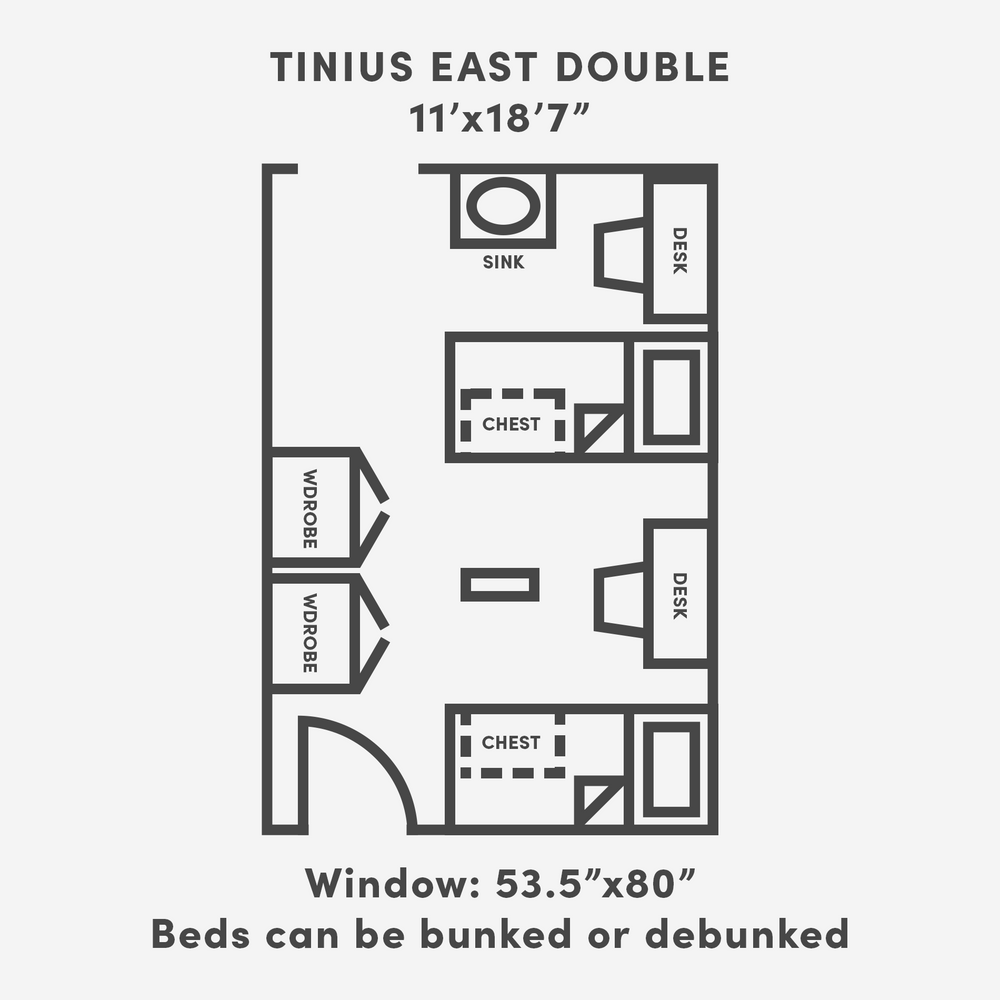 Tinius east floorplan