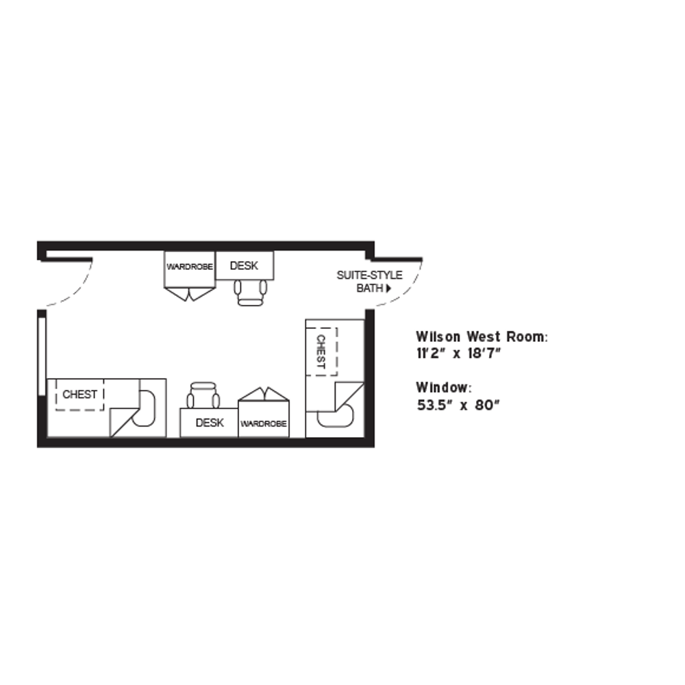 Wilson West floor plan