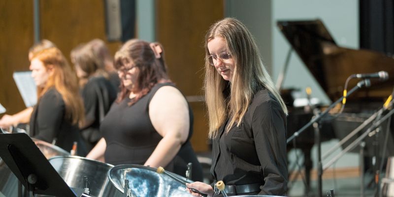 Steel drum concert