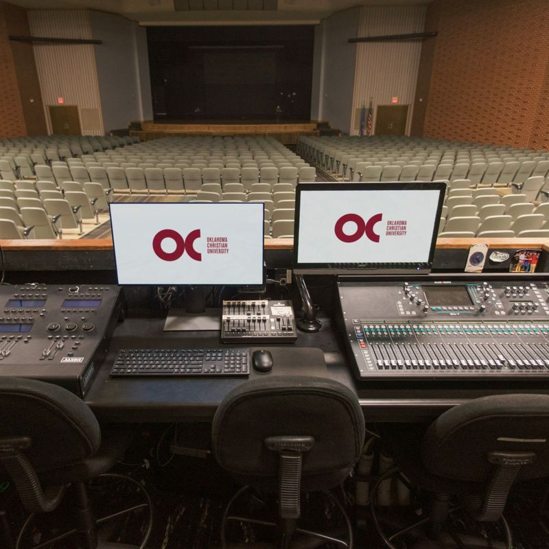 Baugh Auditorium tech equipment