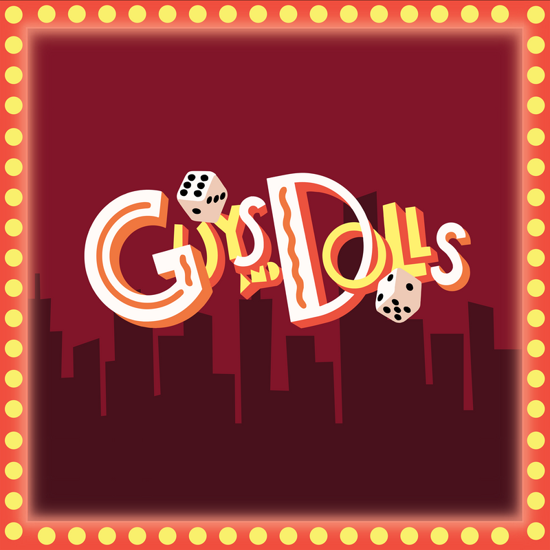 Guys Dolls Graphic sq