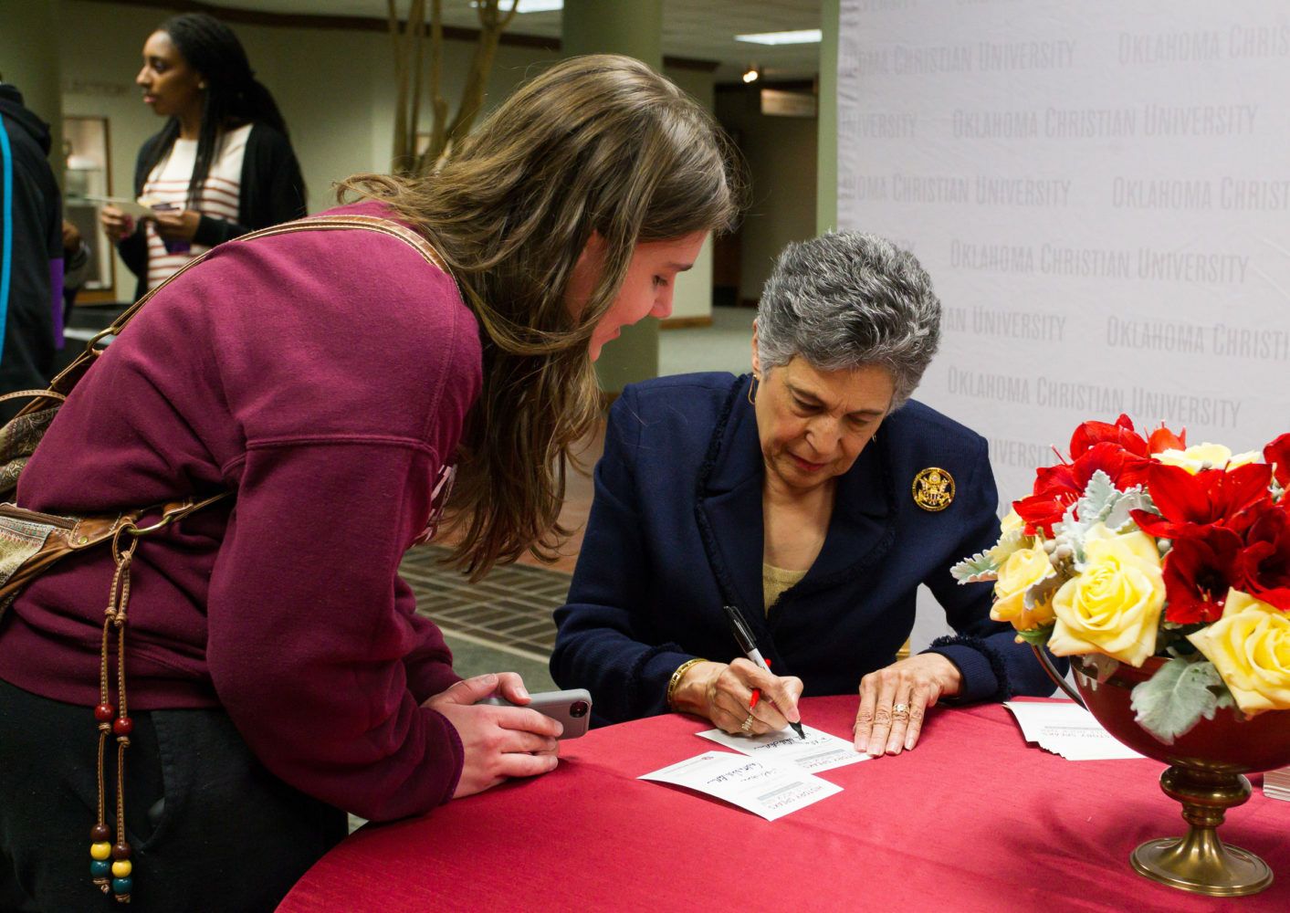 History Speaks 2015 Signing Carlotta