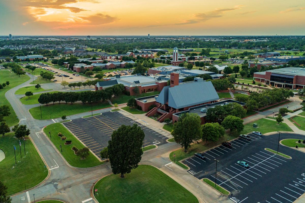 OC Campus at Sunset