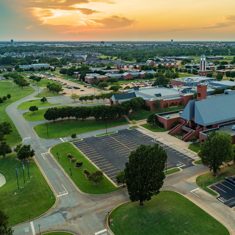 OC Campus at Sunset