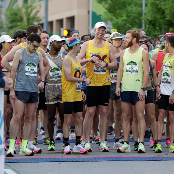 OKC Marathon starting line