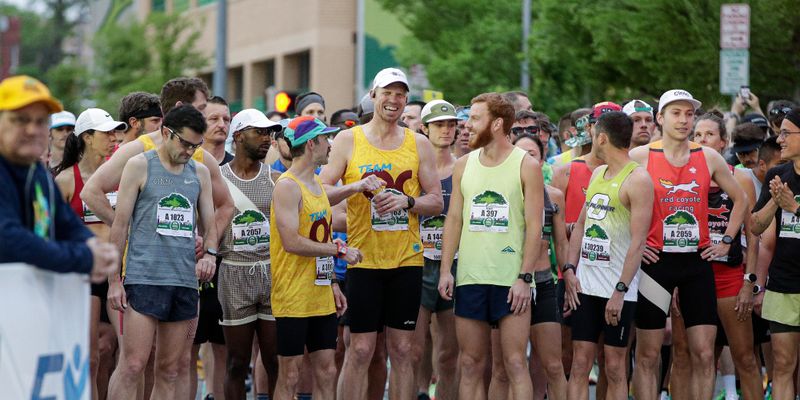 OKC Marathon starting line