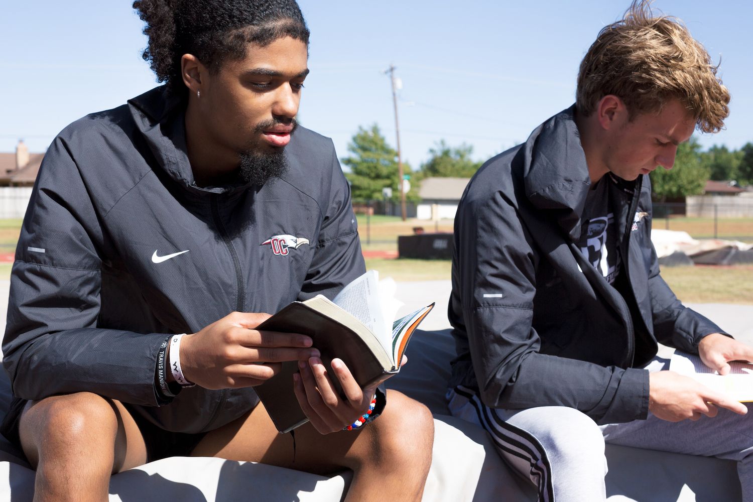 Students in Bible Study