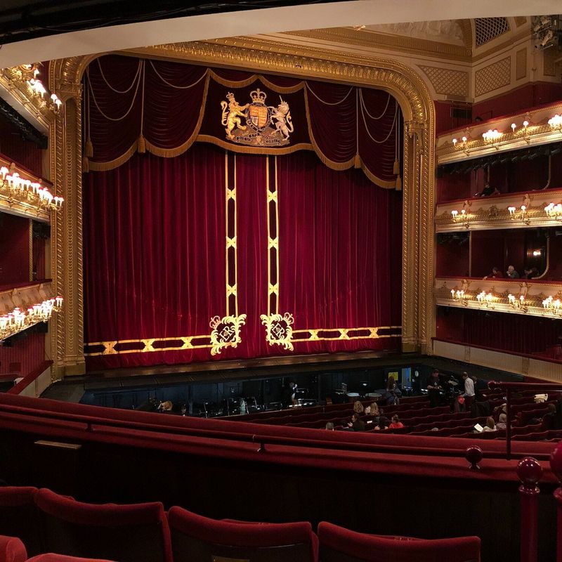 Theatre filling before performance