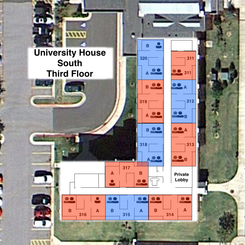 University House South Floor 3