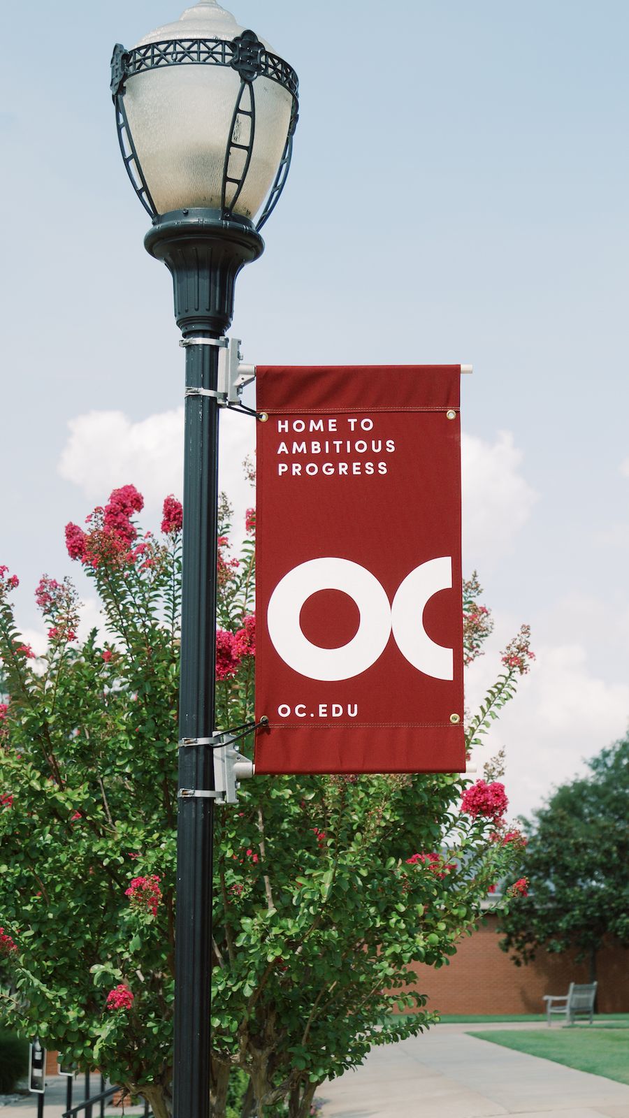 Campus Flag with clocktower