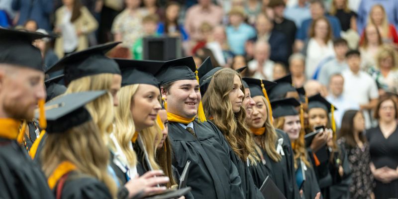 Students at Graduation 2023
