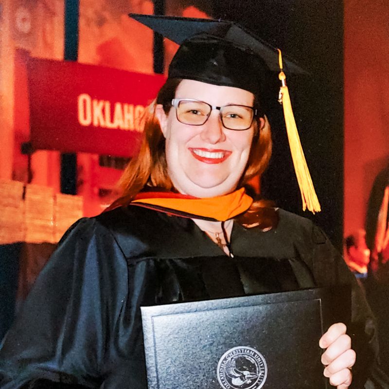 Debra Hogue ('17) graduation