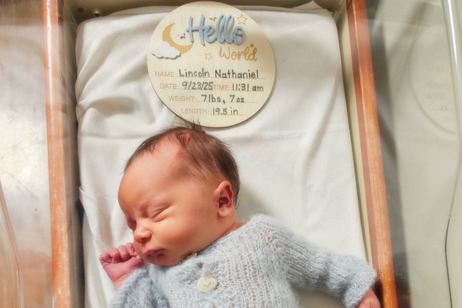 Rachel Detherage baby Lincoln Nathaniel