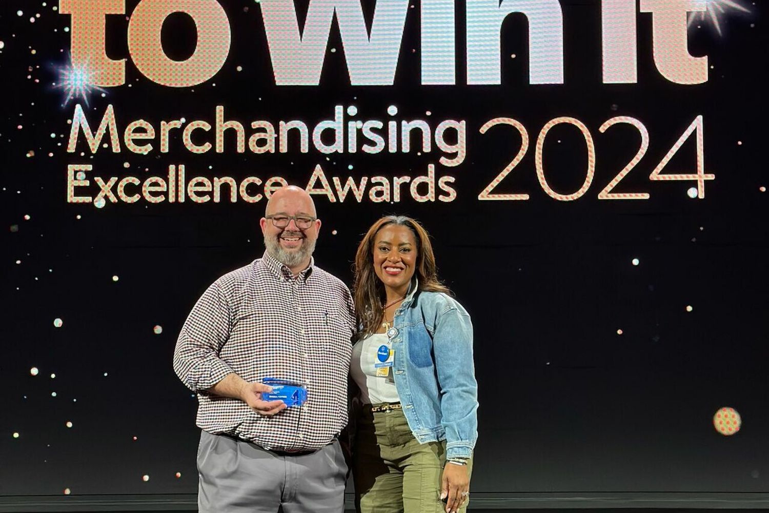 Russell Winters winning award