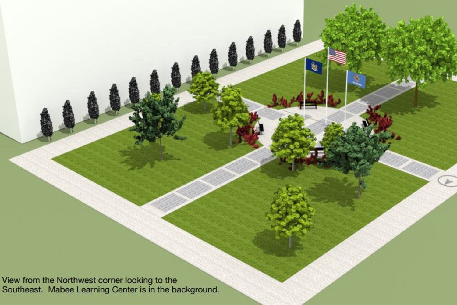 Survivor Tree Memorial Plaza